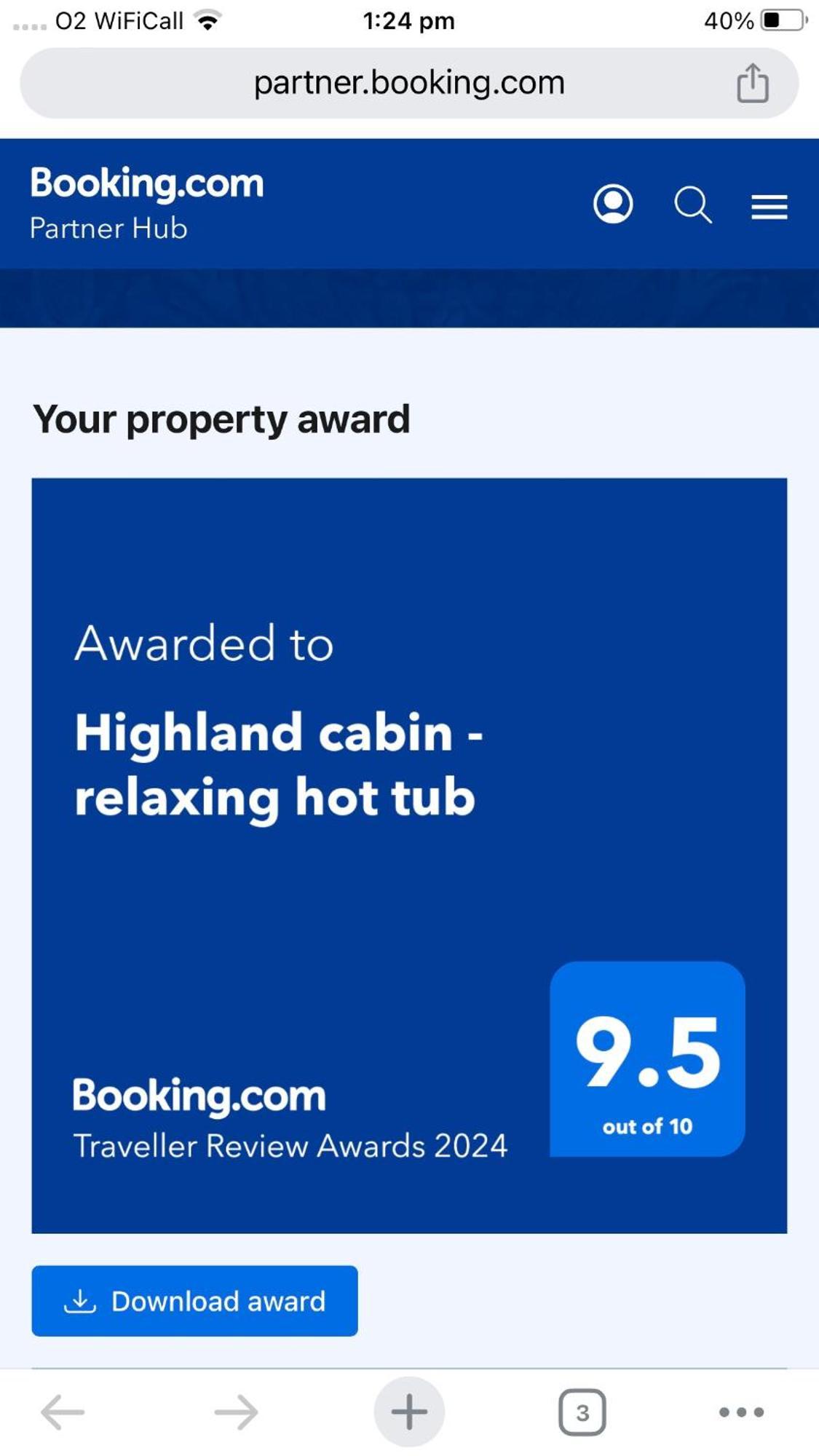 אינברנס Highland Cabin - Relaxing Hot Tub מראה חיצוני תמונה